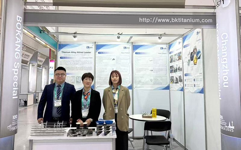 Bokang Titanium brilha em Sidex 2025-Booth C-571 agora aberto aos visitantes